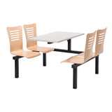 CU100 - 4 Seater Slater Canteen Unit