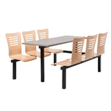 CU100 - 6 Seater Slater Canteen Unit