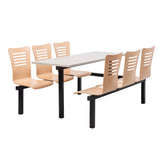 CU100 - 6 Seater Slater Canteen Unit