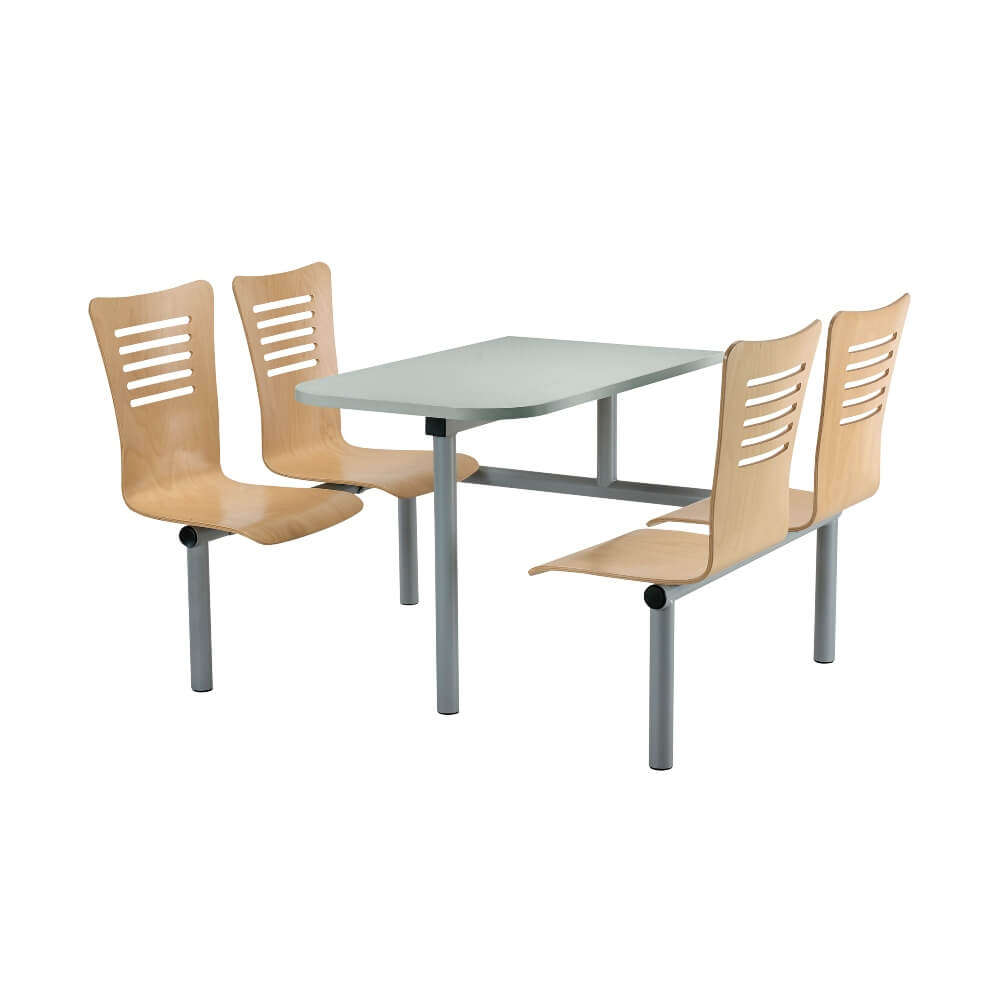 CU67 - 4 Seater Fast Food Canteen Unit