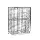 Chrome Wire Security Cage 2 Shelves