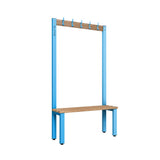 Cloakroom Bench and Coat Hook Rail 1000mm