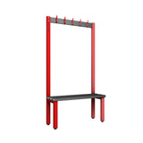 Cloakroom Bench and Coat Hook Rail 1000mm