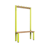 Cloakroom Bench and Coat Hook Rail 1000mm