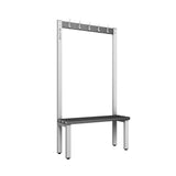 Cloakroom Bench and Coat Hook Rail 1000mm