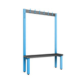 Cloakroom Bench and Coat Hook Rail 1200mm