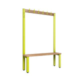 Cloakroom Bench and Coat Hook Rail 1200mm