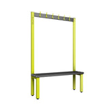 Cloakroom Bench and Coat Hook Rail 1200mm