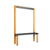 Cloakroom Bench and Coat Hook Rail 1200mm