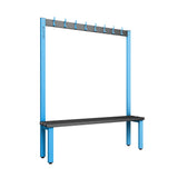 Cloakroom Bench and Coat Hook Rail 1500mm