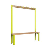 Cloakroom Bench and Coat Hook Rail 1500mm