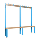 Cloakroom Bench and Coat Hook Rail 2000mm