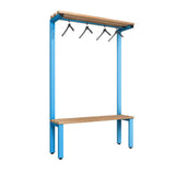 Cloakroom Bench and Hanger Rail 1200mm