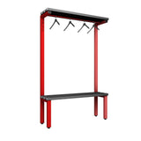 Cloakroom Bench and Hanger Rail 1200mm
