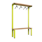 Cloakroom Bench and Hanger Rail 1200mm