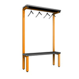 Cloakroom Bench and Hanger Rail 1200mm