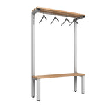 Cloakroom Bench and Hanger Rail 1200mm