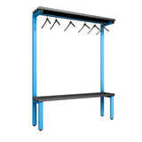 Cloakroom Bench and Hanger Rail 1500mm