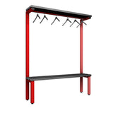 Cloakroom Bench and Hanger Rail 1500mm