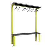 Cloakroom Bench and Hanger Rail 1500mm