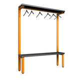 Cloakroom Bench and Hanger Rail 1500mm