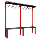 Cloakroom Bench and Hanger Rail 2000mm