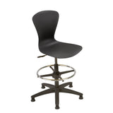 Crea ICT Draughtmans Chair with Black Base - Pack of 4