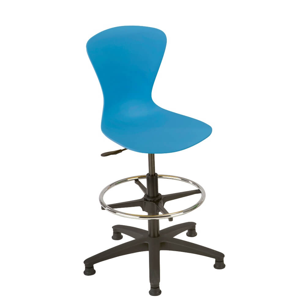 Crea ICT Draughtmans Chair with Black Base - Pack of 4