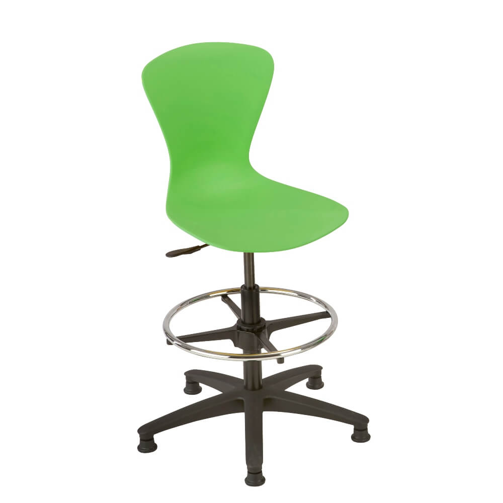 Crea ICT Draughtmans Chair with Black Base - Pack of 4