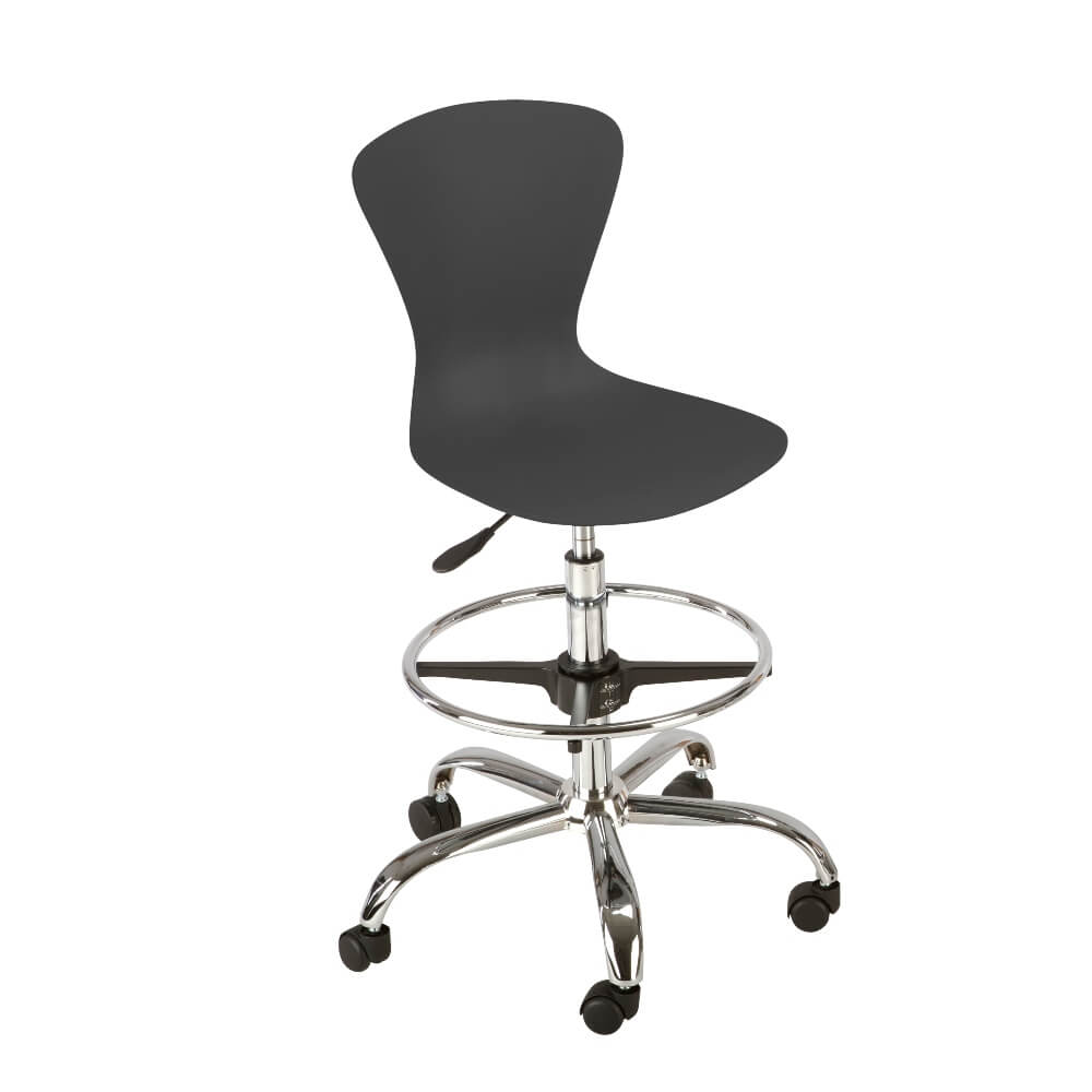 Crea ICT Draughtmans Chair with Chrome Base - Pack of 4