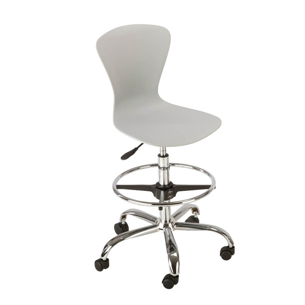 Crea ICT Draughtmans Chair with Chrome Base - Pack of 4