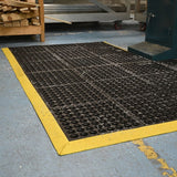 Cushion Link Open Top 100% Nitrile Interlocking Matting