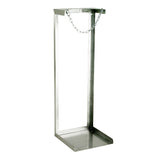 Cylinder Floor Stand Stainless Steel