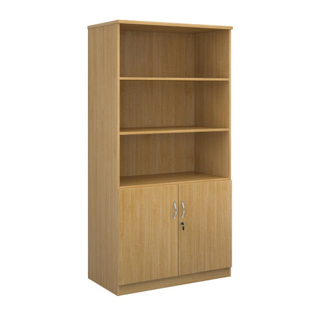 Deluxe Combination Unit with Open Top 4 Shelves