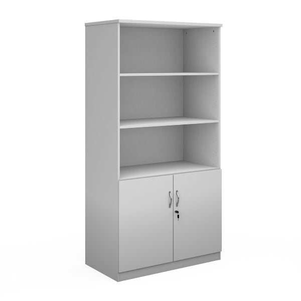 Deluxe Combination Unit with Open Top 4 Shelves