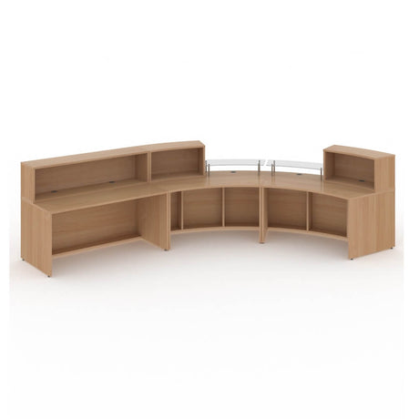 Denver Extra Large Curved Reception Desk