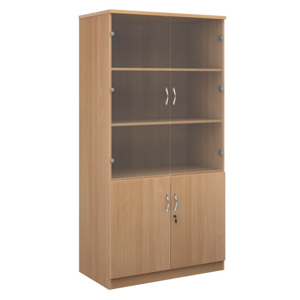 Deluxe Combi Unit with Glass Upper Doors