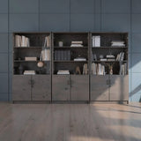 Deluxe Combi Unit with Glass Upper Doors