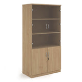 Deluxe Combi Unit with Glass Upper Doors