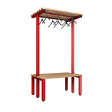 Double Cloakroom Bench and Hanger Rail 1000mm