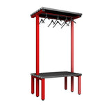 Double Cloakroom Bench and Hanger Rail 1000mm