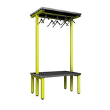 Double Cloakroom Bench and Hanger Rail 1000mm