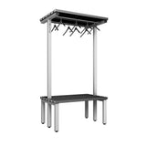 Double Cloakroom Bench and Hanger Rail 1000mm