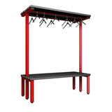 Double Cloakroom Bench and Hanger Rail 1500mm