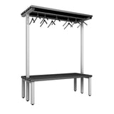 Double Cloakroom Bench and Hanger Rail 1500mm