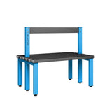 Double Cloakroom Seat 1000mm