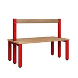 Double Cloakroom Seat 1200mm