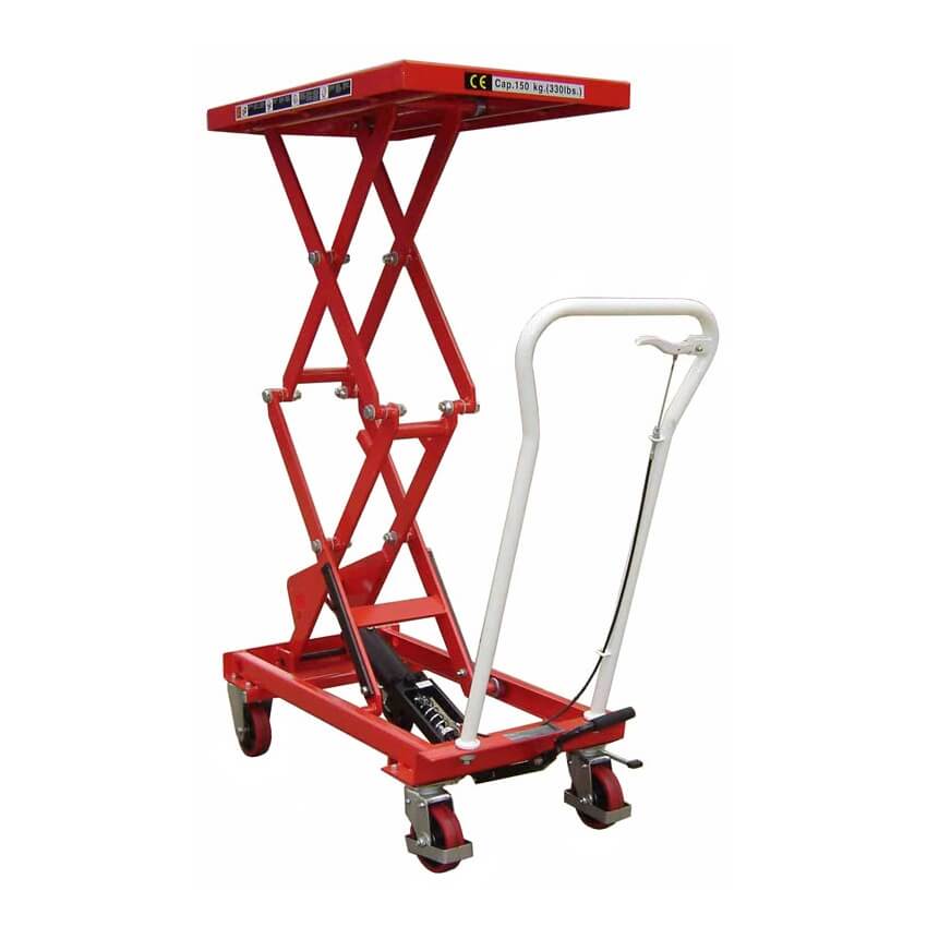 Double Scissor Lift Tables 150kg