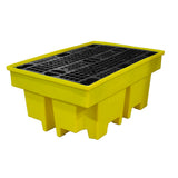 Drum Spill Pallet for 2 Drums - 4 Way FLT Access