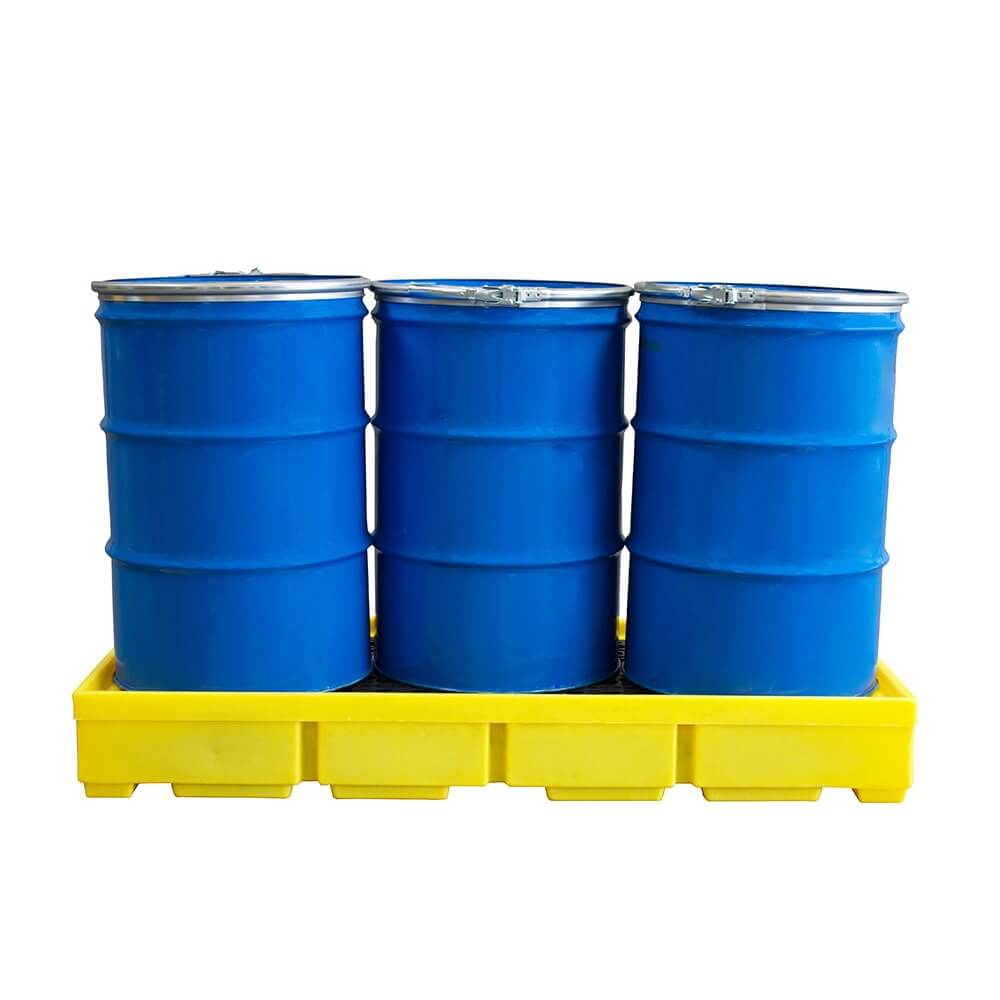 Drum Spill Pallet for 3 Drums